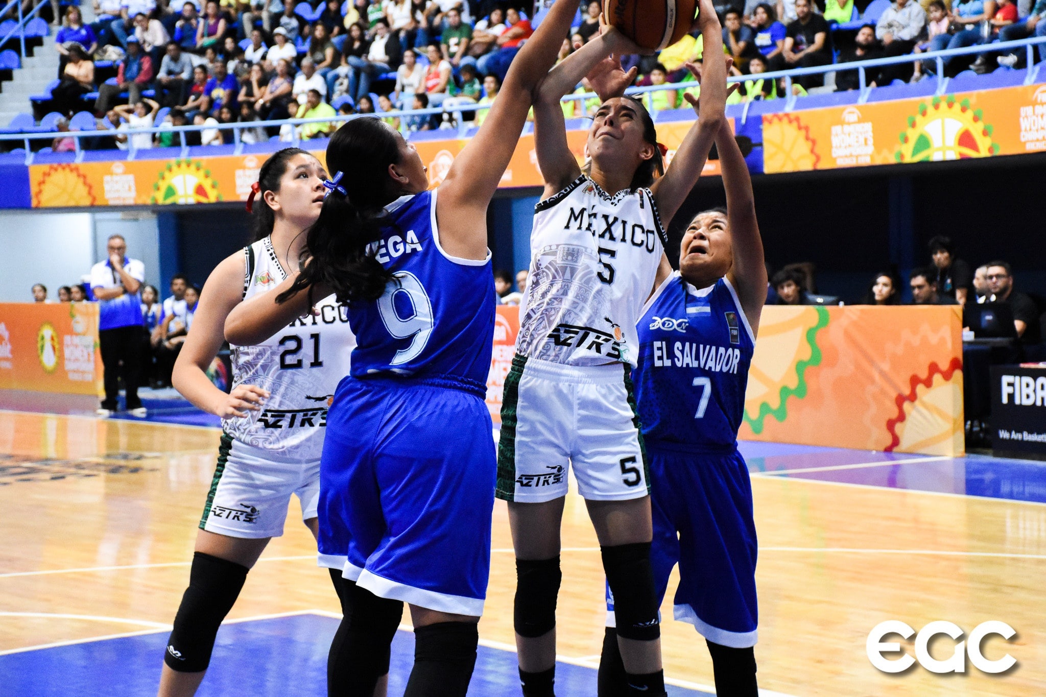 México vs El Salvador FIBA u18 7