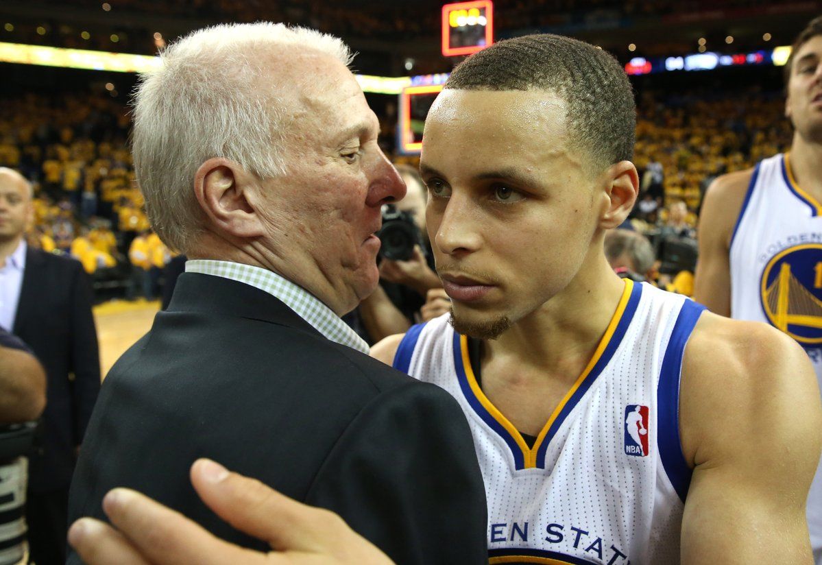 Curry y popovich