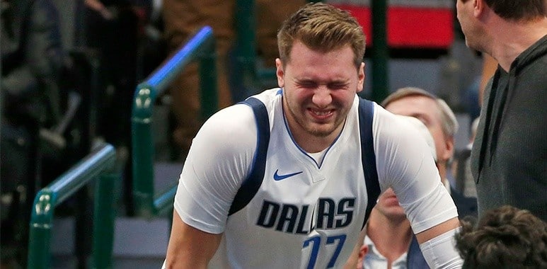 Luka Doncic lesión