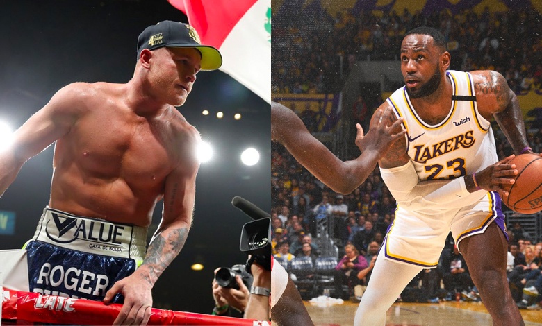 Canelo Alvarez LeBron James