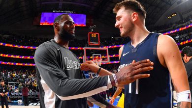 Luka Doncic LeBron James