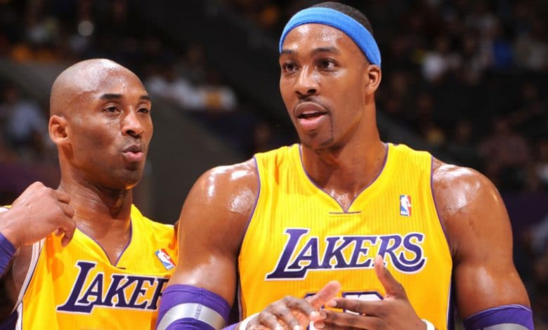 Dwight Howard Kobe Bryant Lakers