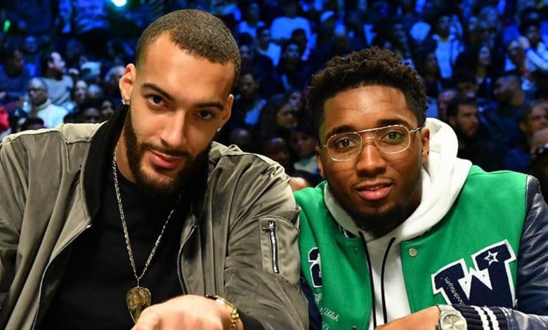 Rudy Gobert y Donovan Mitchell Coronavirus