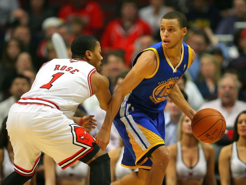 Stephen Curry mayor que Derrick Rose