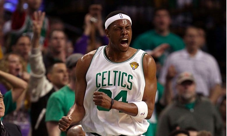 Paul pierce en el torneo de HORSE de la NBA